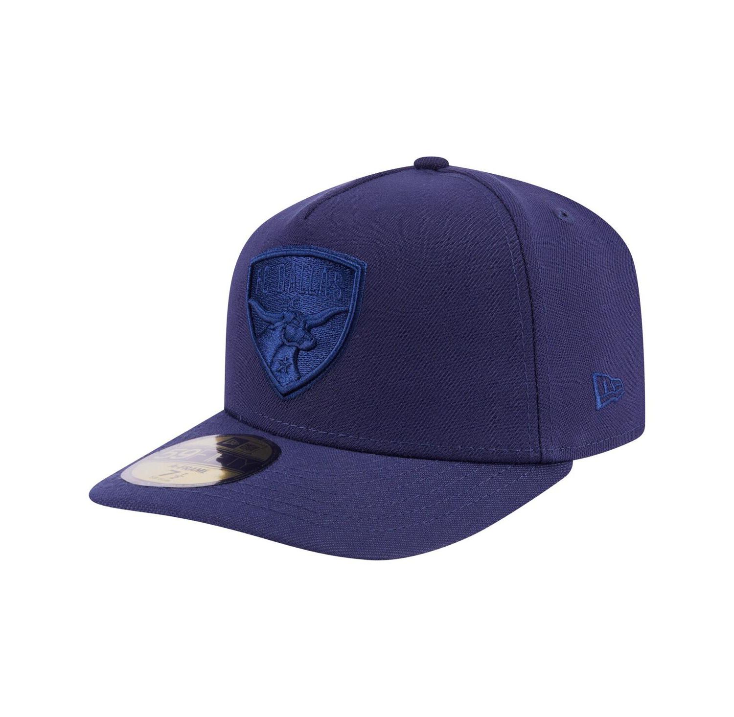 Men's Navy FC Dallas Color Pack A-Frame 59FIFTY Fitted Hat