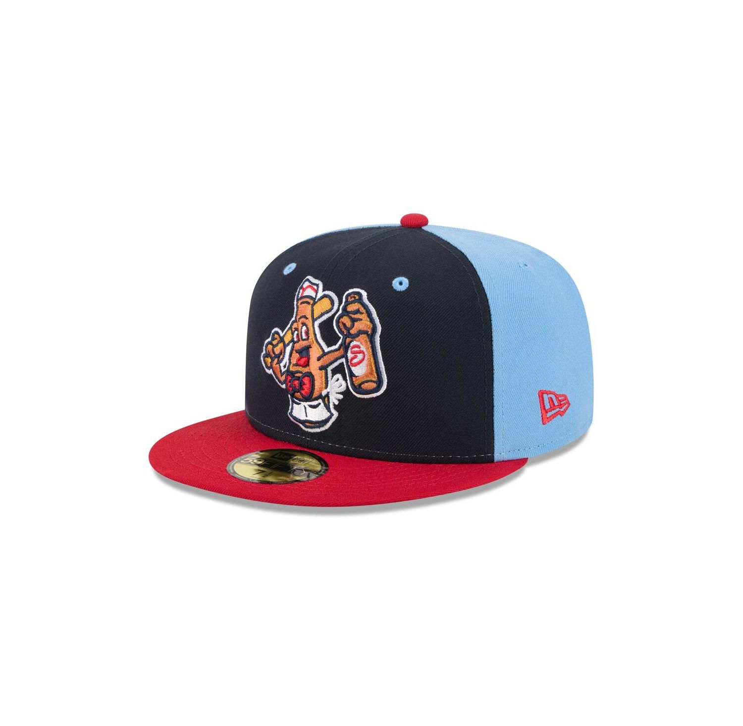 Men's Navy Salem Red Sox Theme Nights 59FIFTY Fitted Hat