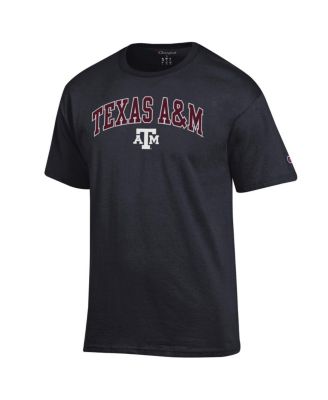 Men's&nbsp;Black Texas A&M Aggies Arched Logo T-Shirt