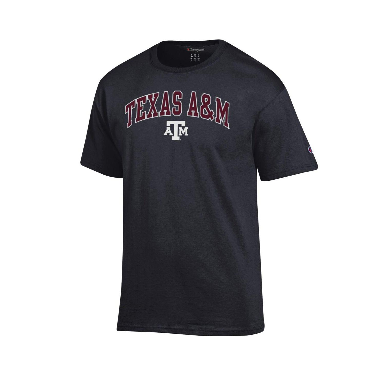 Men's Maroon Texas A & M Aggies Arched Logo T-Shirt