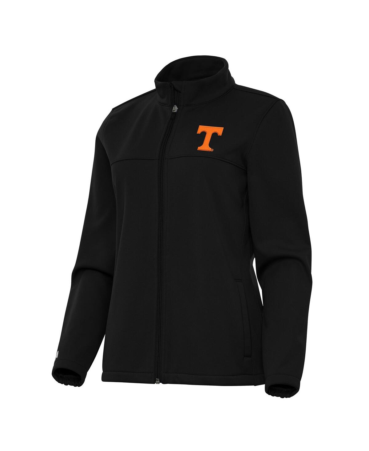 Women's Black Tennessee Volunteers Links 2 Full-Zip Golf Jacket - Black
