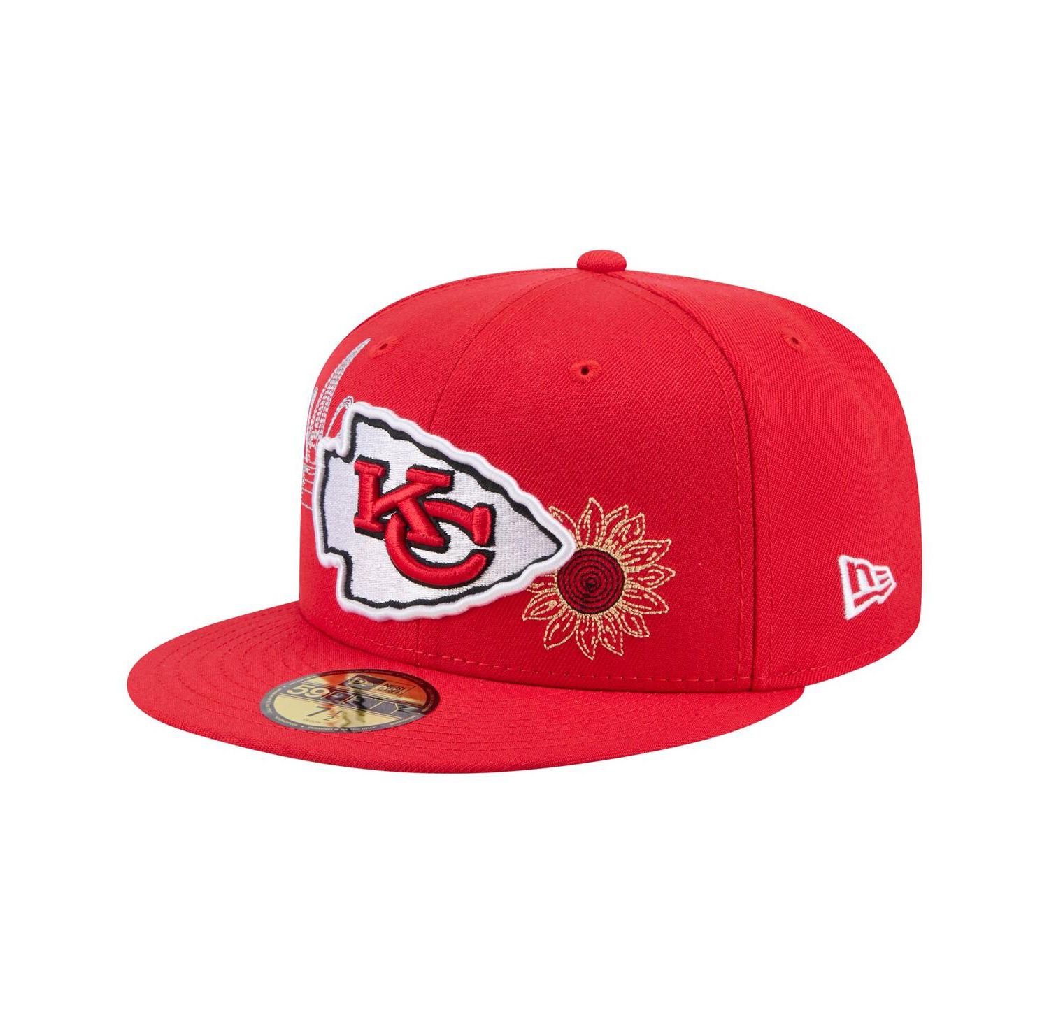 Men's Red Kansas City Chiefs State Stitch 59FIFTY Fitted Hat