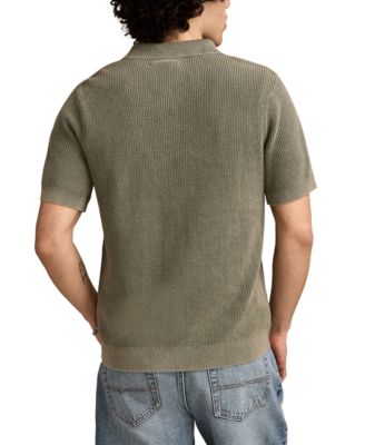 Men's Washed Polo Shirt