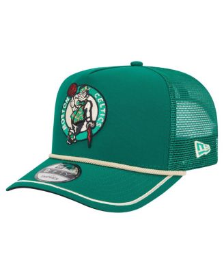 New Era - Men's Kelly Green Boston Celtics Vintage Team Rope A-Frame 9FIFTY Snapback Hat
