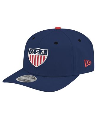 New Era - Men's Navy USMNT 1950 Retro 9SEVENTY Stretch-Snap Hat
