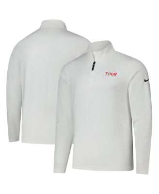 Nike - Men's White TOUR Championship Victory Performance Half-Zip Pullover Sweatshirt