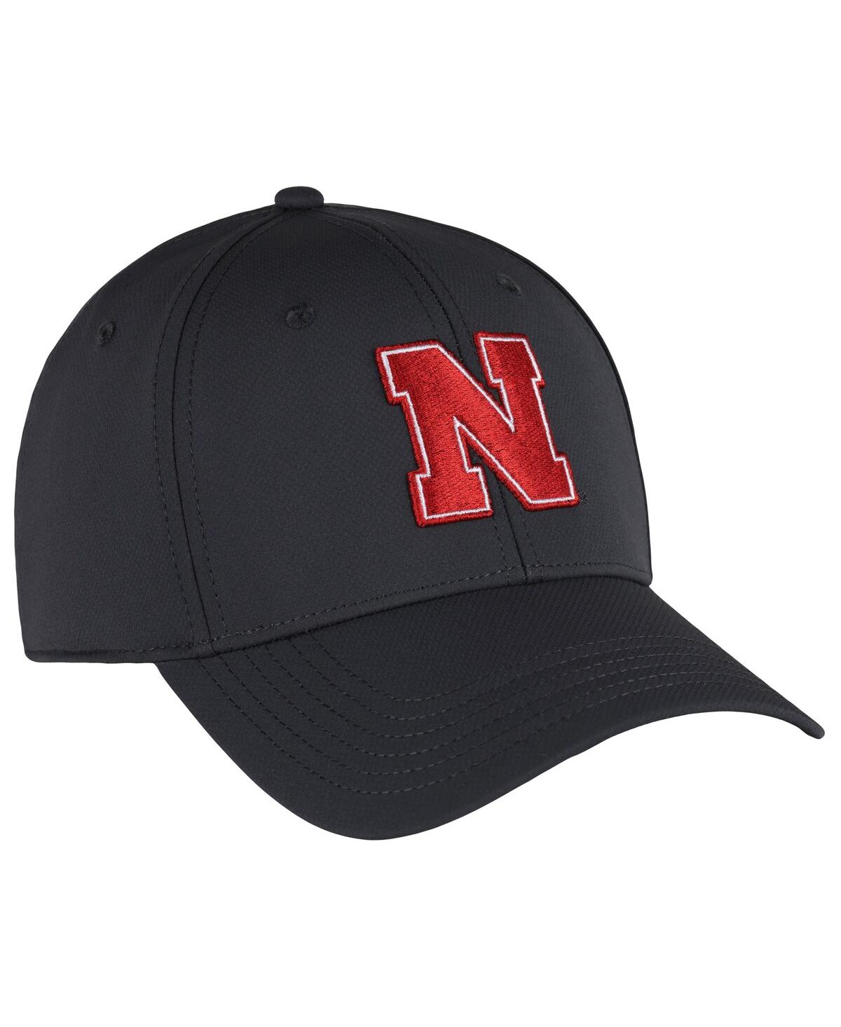 Men's Graphite Nebraska Huskers Stratus Aerosphere Adjustable Hat - Graphite