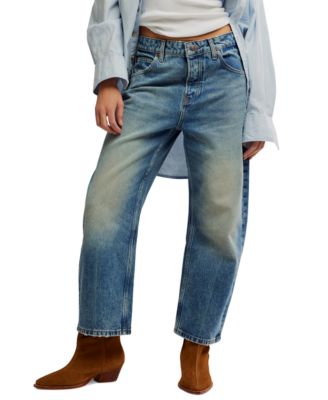 Women's Deep Trance Boyfriend Cut Cotton Jeans