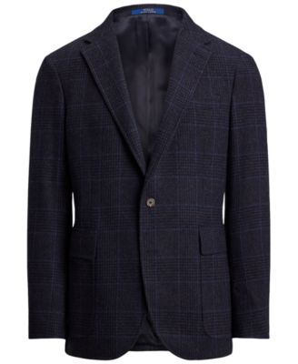 Men's Polo Modern Glen Plaid Blazer