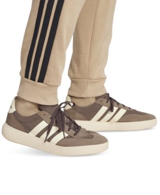 Men's Essentials Regular-Fit 3-Stripes Fleece Joggers