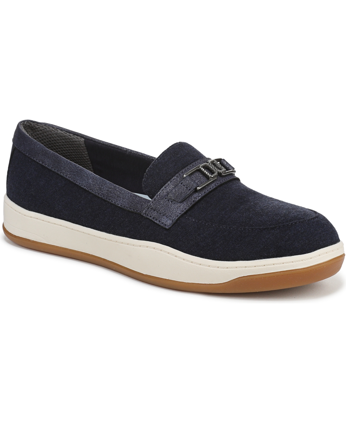 Women's Daydream Washable Round Toe Loafers - Black/Vanilla Fabric