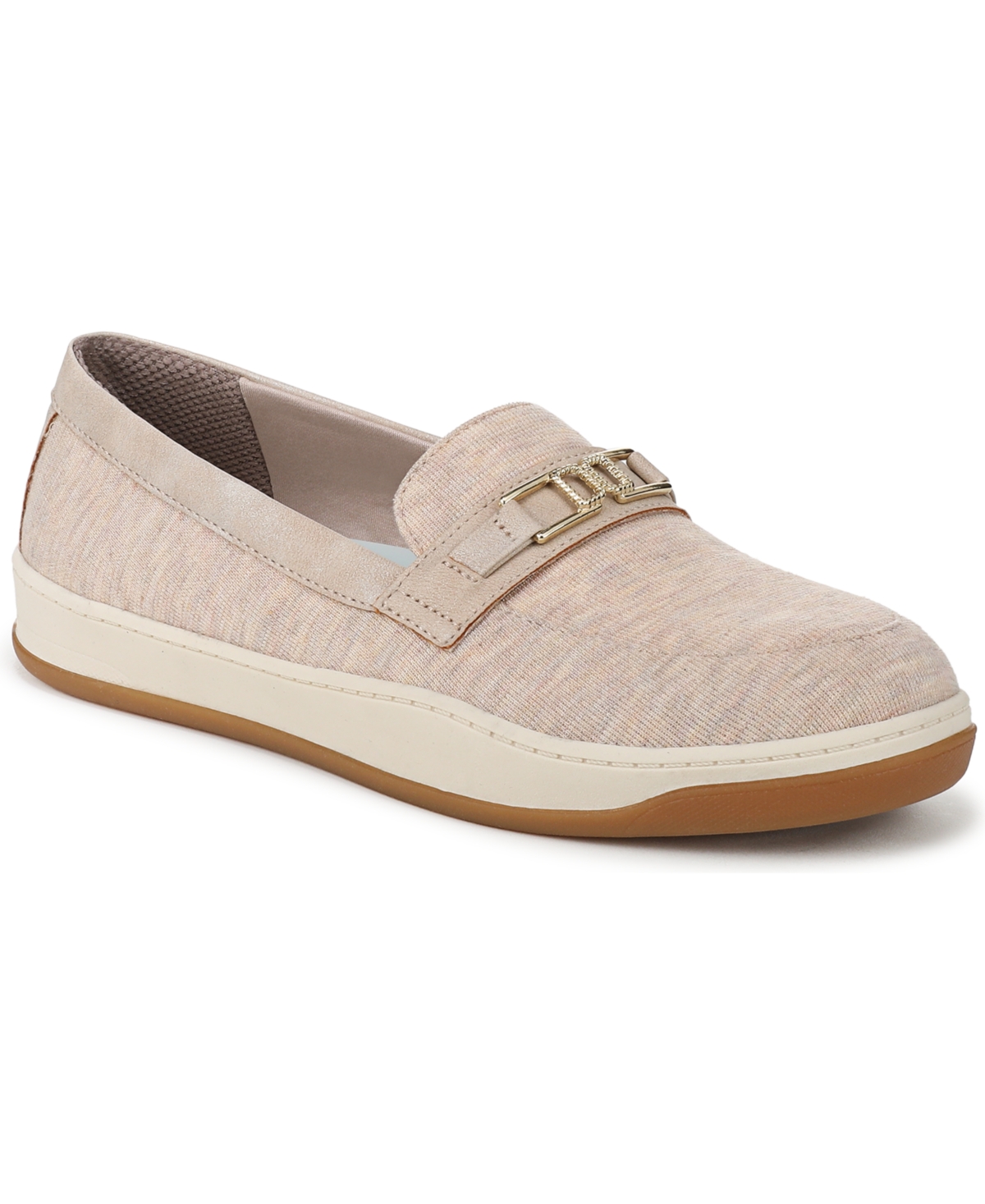 Women's Daydream Washable Round Toe Loafers - Black/Vanilla Fabric