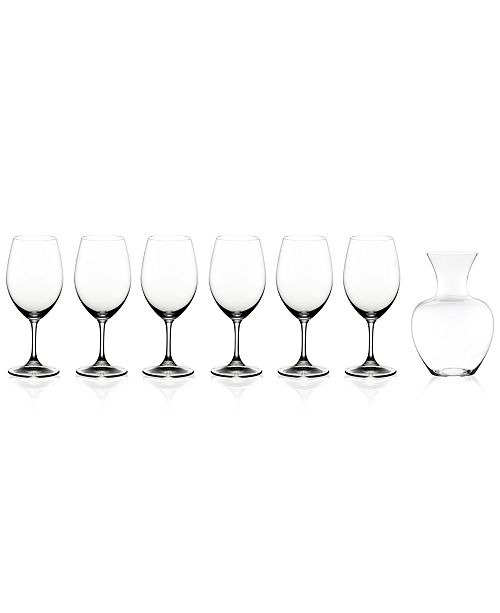 Riedel Ouverture Magnum Glasses Apple Decanter 7 Piece Value Set