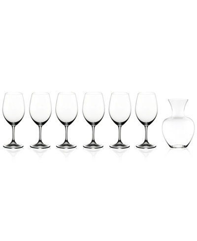 Riedel Ouverture Magnum Glasses & Apple Decanter 7 Piece Value Set