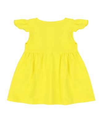 Baby Girls Vestito Dress Set - Blazing Yellow