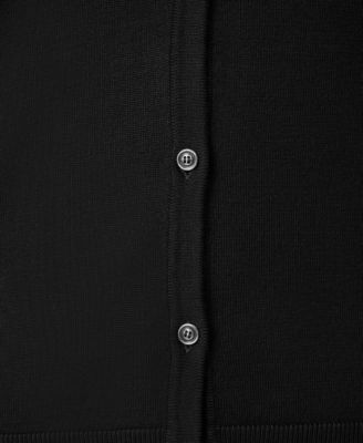 Plus Size 3/4-Sleeve Cardigan Sweater