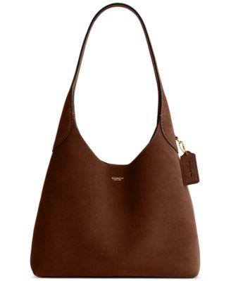 COACH - Suede Brooklyn Small Shoulder Bag 28