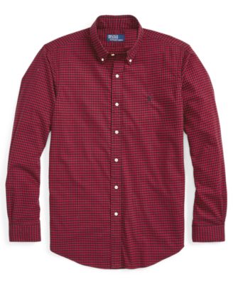 Men's Classic-Fit Plaid Twill Shirt 