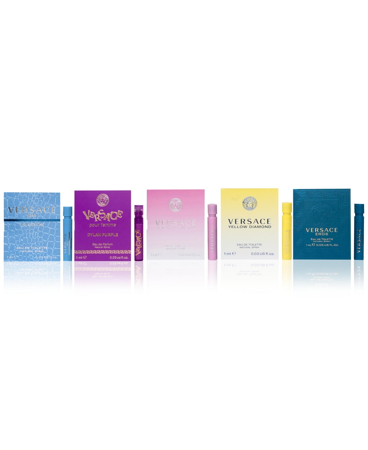 Free fragrance sampler with $100 Beauty or Fragrance purchase - Versace 5-Pc. Gift