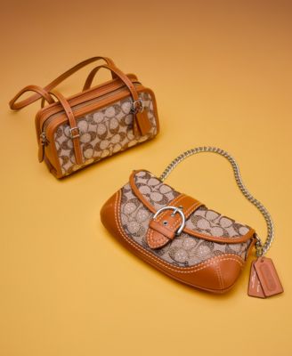 COACH Crystals Swing Zip 20 Shoulder Bag - Macy's