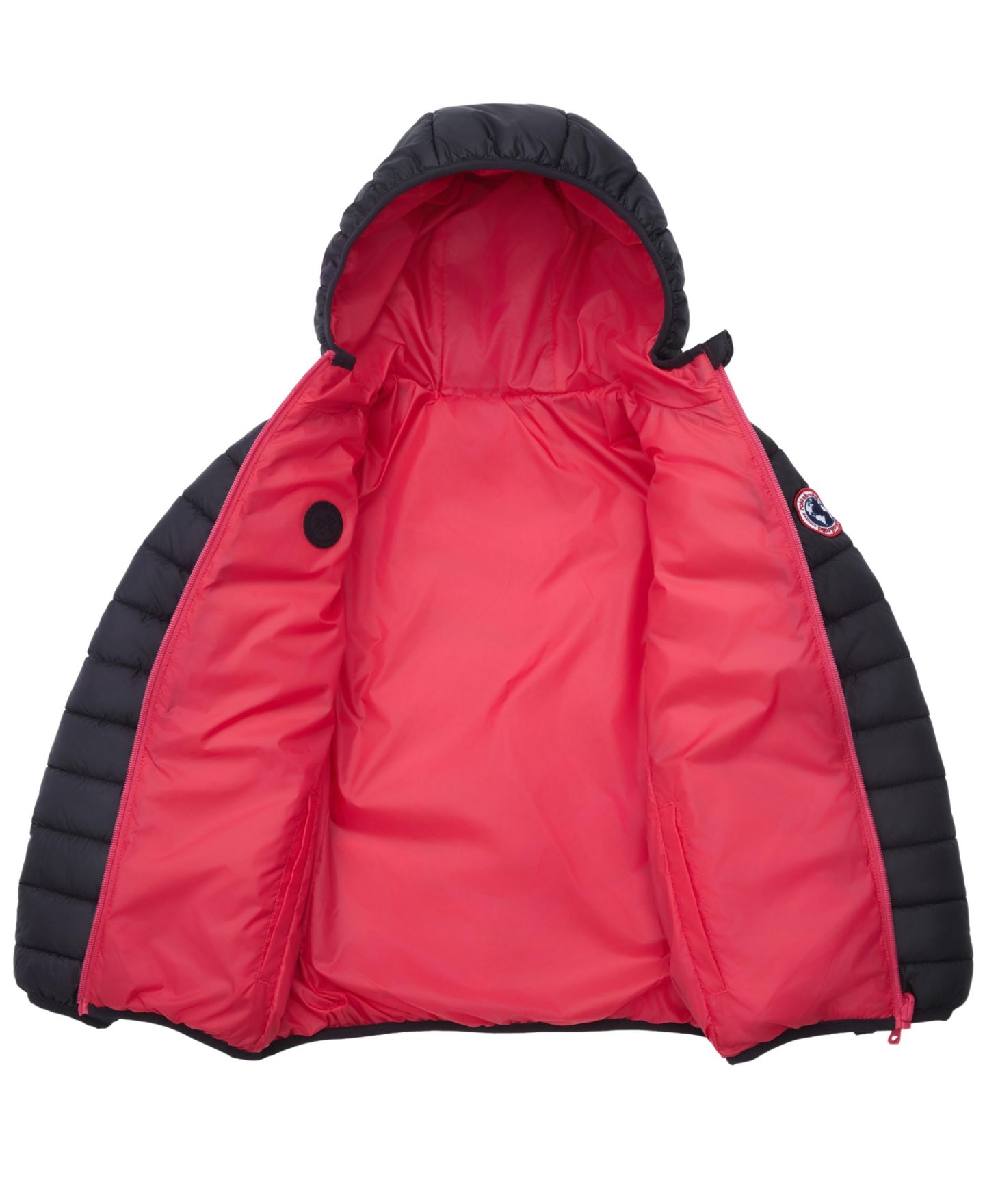 Куртка Rokka&Rolla Reversible Lightweight Puffer для девочек, цвет: Ежевичный — фото 10