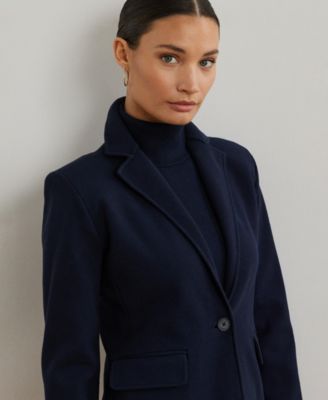 Women's Cotton-Blend Sweater Blazer