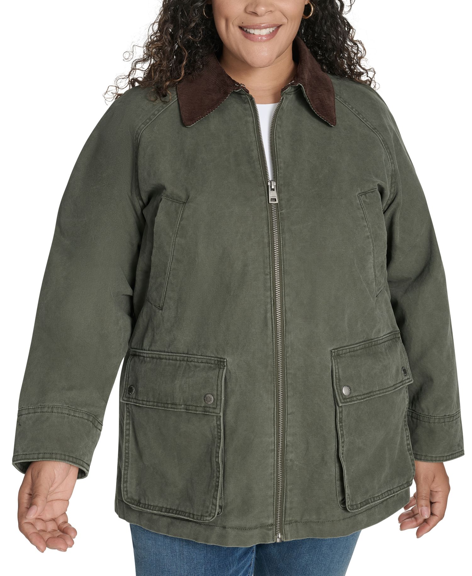Women's Zippered Barn Jacket