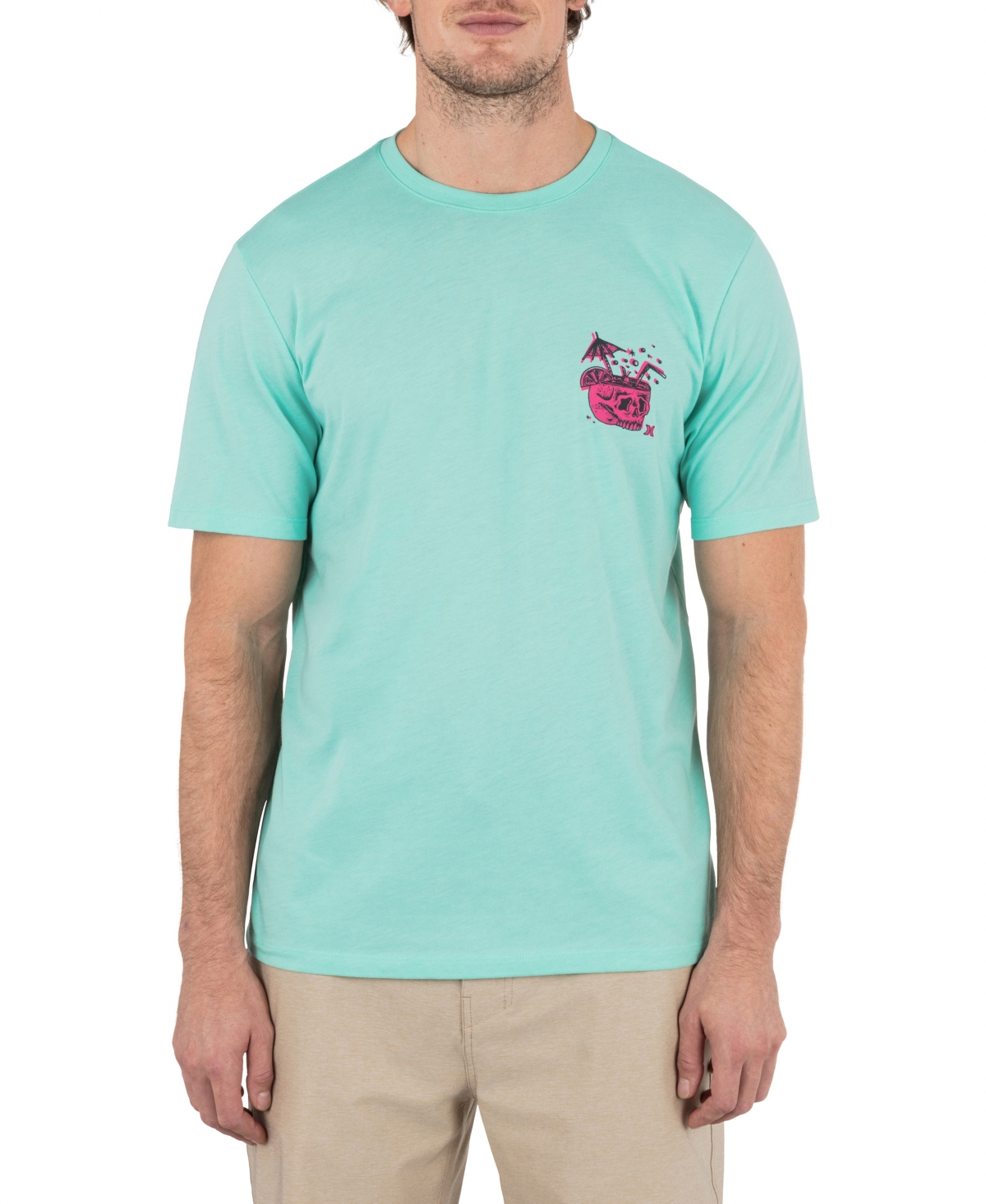 Hurley Men's Loungin Short Sleeve T-shirt