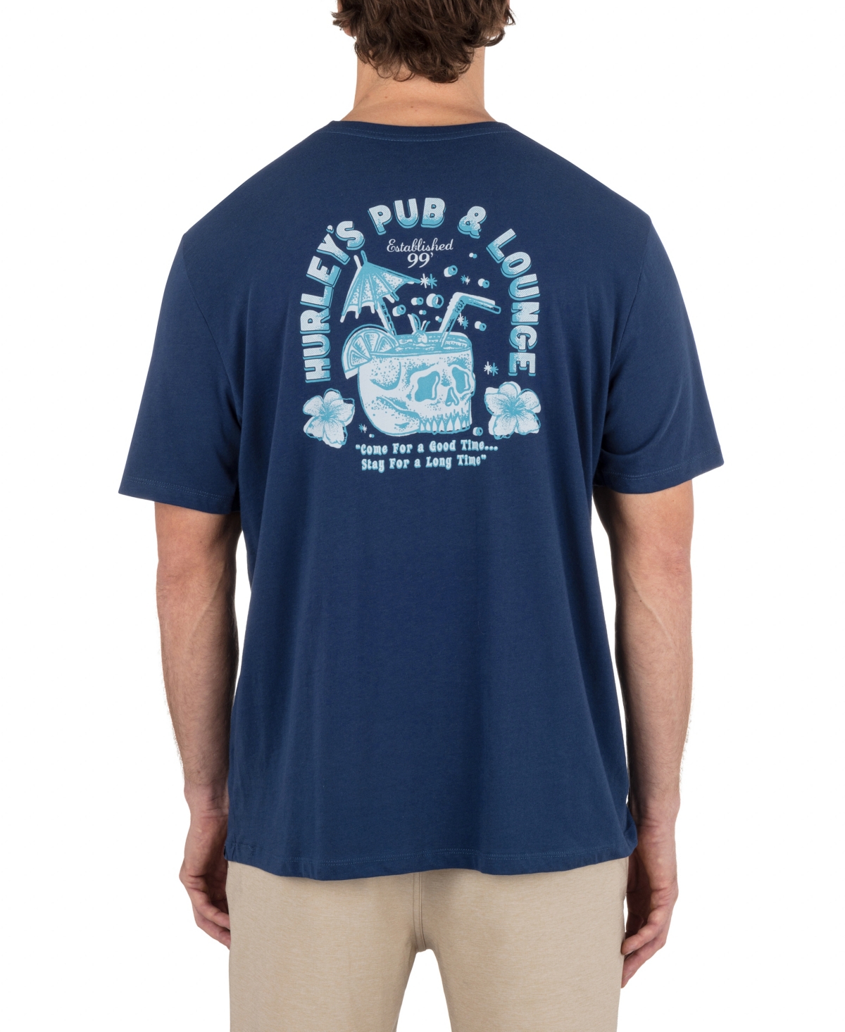 Men's Loungin Short Sleeve T-Shirt - Abyss