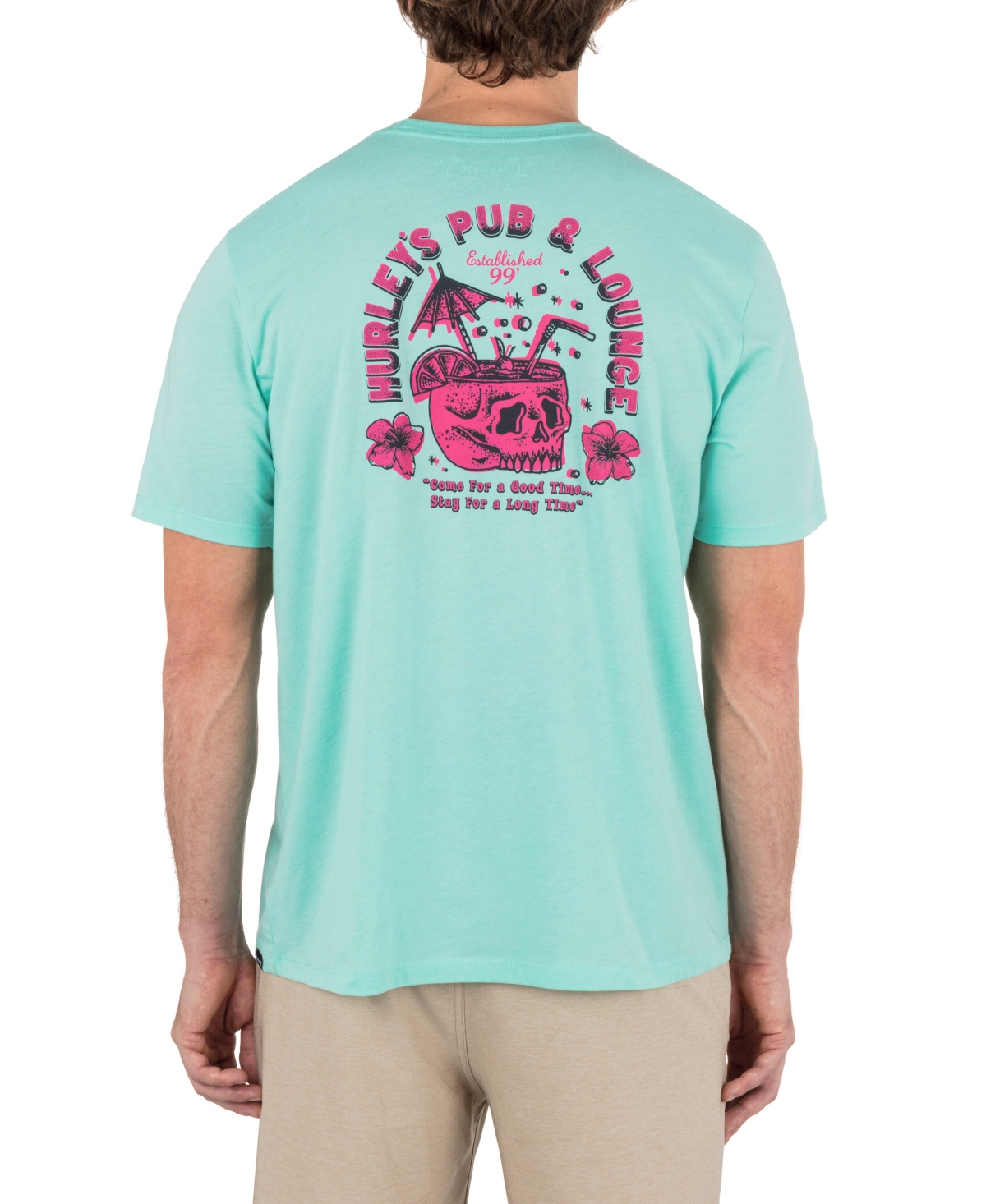Hurley Men's Loungin Short Sleeve T-shirt