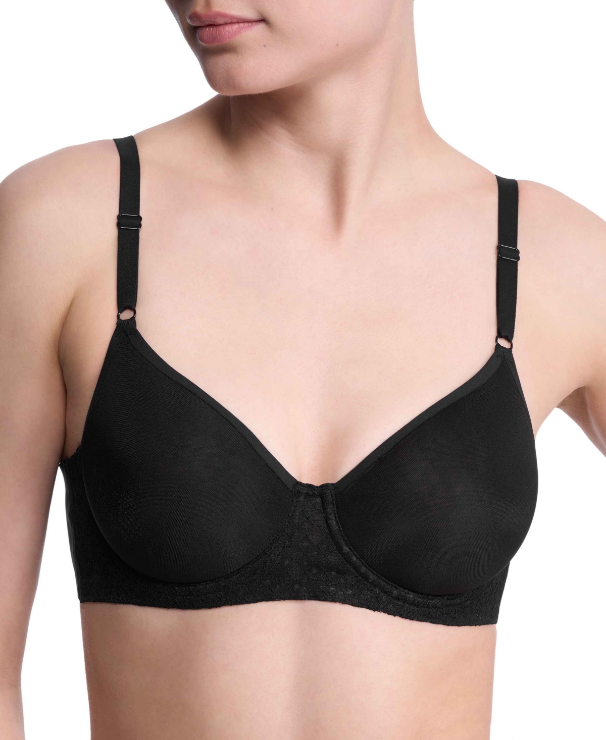 Natori Women's Harmony Back Spacer Underwire T-shirt Bra 721347 In Black