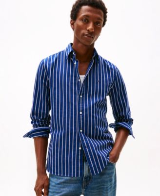 Men's Heritage Stripe Oxford Long Sleeve Shirt