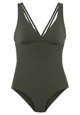 Women's Strappy Tummy Control One Piece Swimsuit
