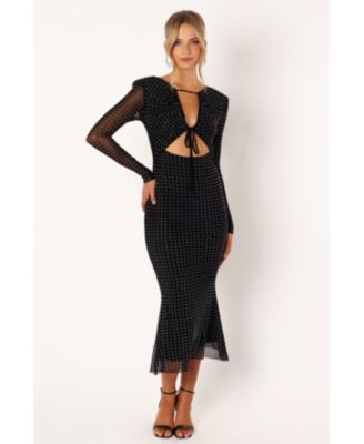 Salvatore Long Sleeve Midi Women's Dress