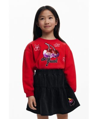 Girls Girls's Cherry panel miniskirt