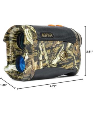 HX-1200T Range Finder for Hunting Archery, 1200 Yards with Angle and Horizontal Distance, Shooting Wild Waterproof Coma Rangefinder, 6X 25mm