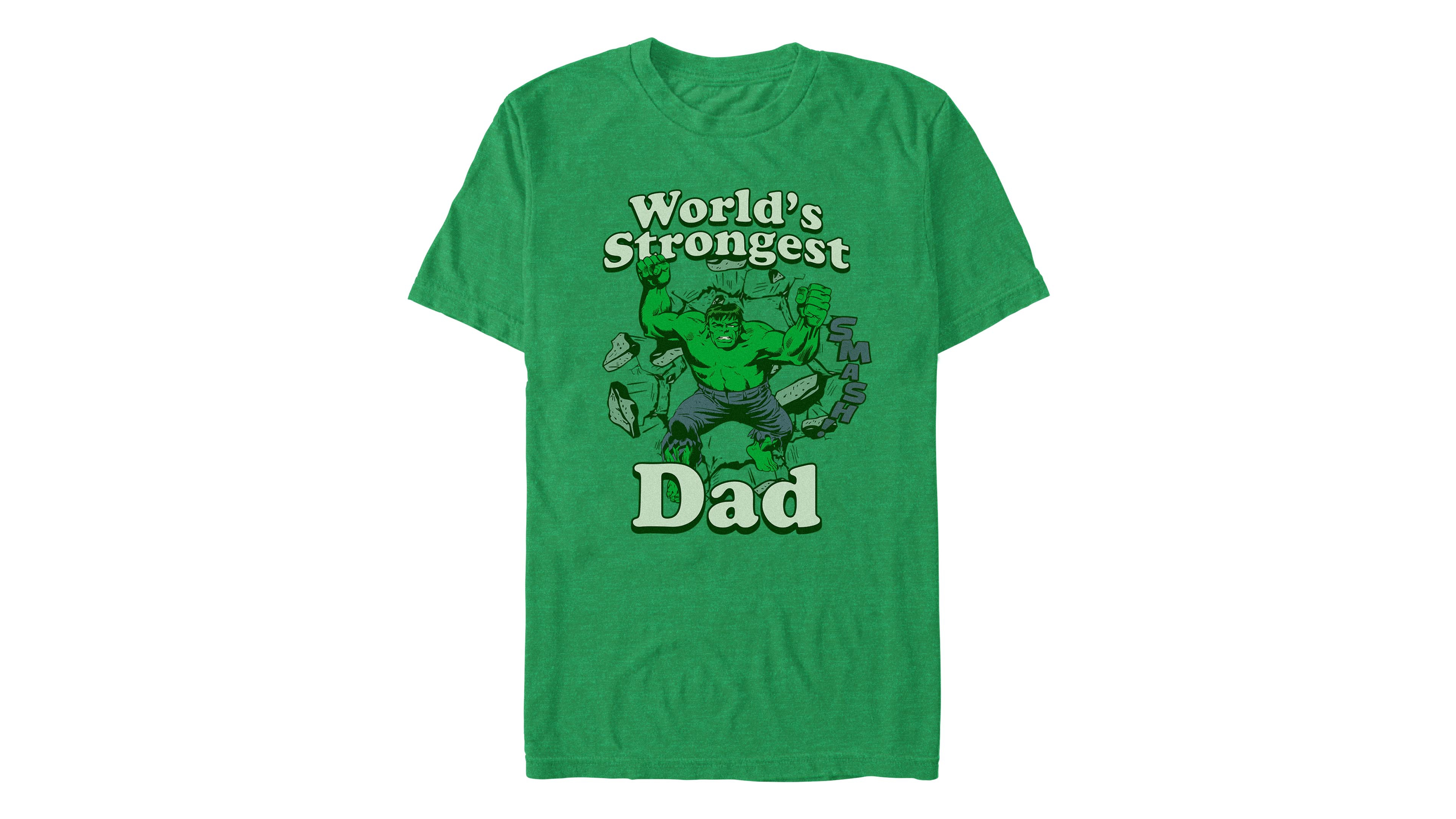 Fifth Sun Men's World's Strongest Dad Short Sleeve T-Shirt