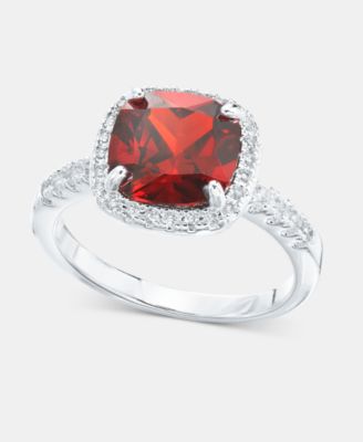 Charter Club - Pav&eacute; & Color Cubic Zirconia Ring