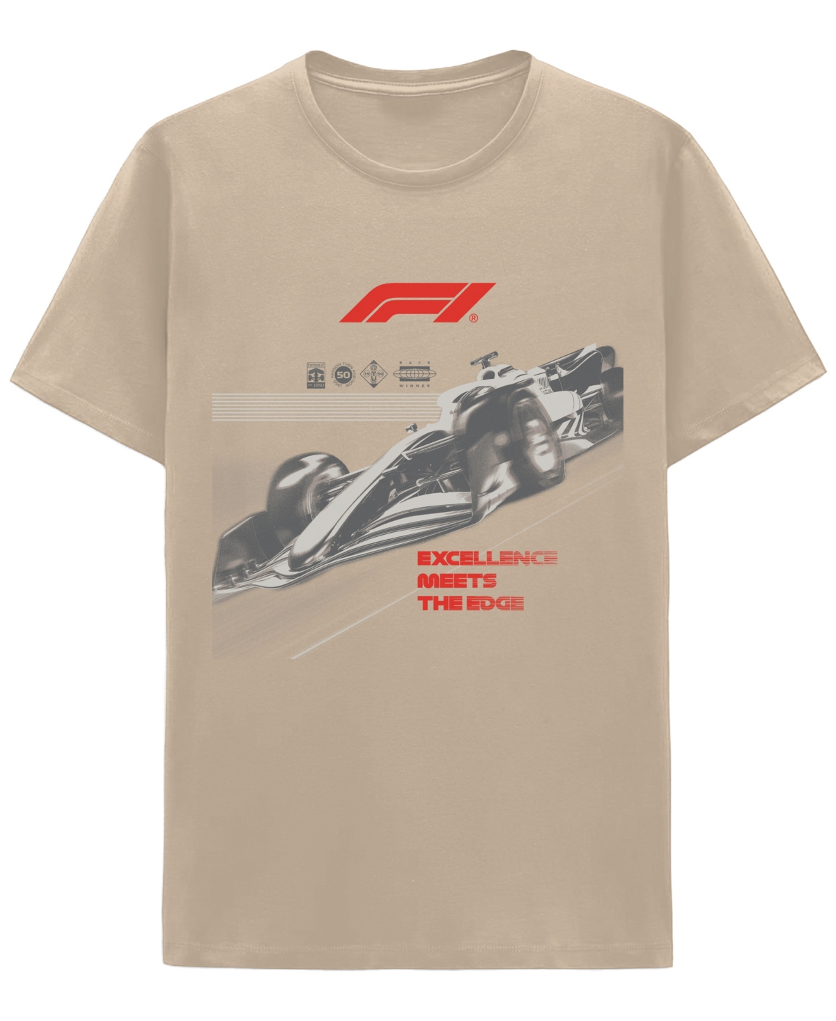 Men's Formula 1 Excellence T-Shirt - Sand