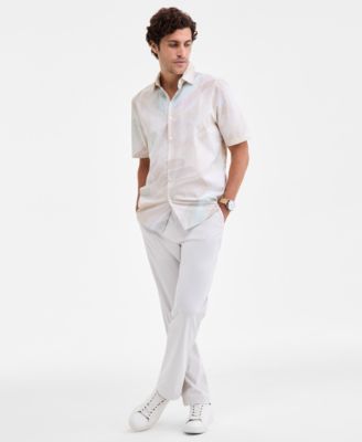 Men's Interstellar Patterned Shirt, Macy's Exclusive