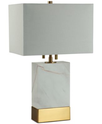 Decorator's Lighting - Rockport Rectangle Marble Table Lamp