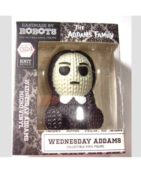 Детская фигурка Handmade By Robots The Addams Family Wednesday #024 1.75" Vinyl Figure, Ages 3+