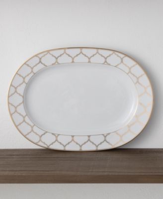 Eternal Palace Gold Oval Platter, 14"
