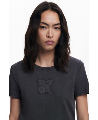 Women's Logo T-shirt with rips