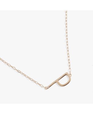 Precious Elongated Initial P