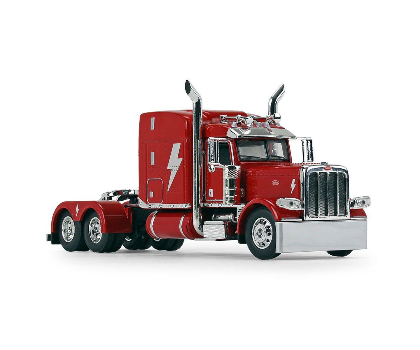 Детская игрушка First Gear 1/64 Scale AC/DC Power Up Peterbilt Model 389 Die-Cast Semi Truck with Trailer — фото 3