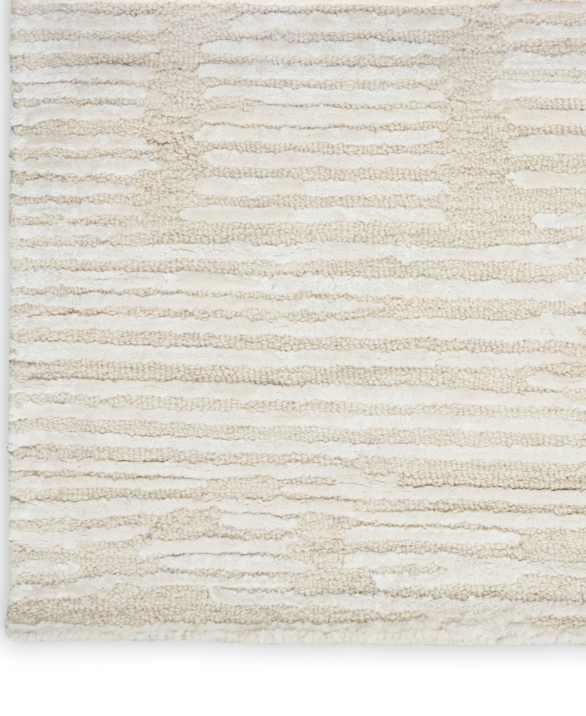 Calvin Klein Ck010 Linear Lnr01 2'2"x8' Runner Area Rug In Neutral