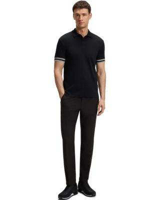 Men's Cotton Slim-Fit Polo Shirt