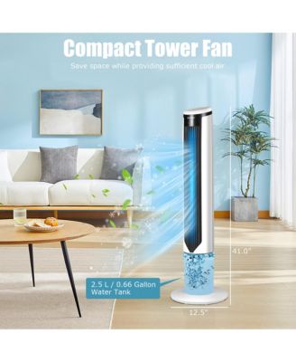 41'' Evaporative Air Cooler Quiet Cooling Oscillating Fan
