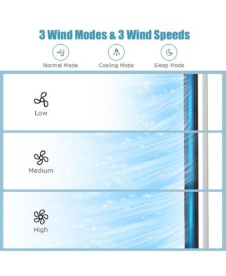 41'' Evaporative Air Cooler Quiet Cooling Oscillating Fan